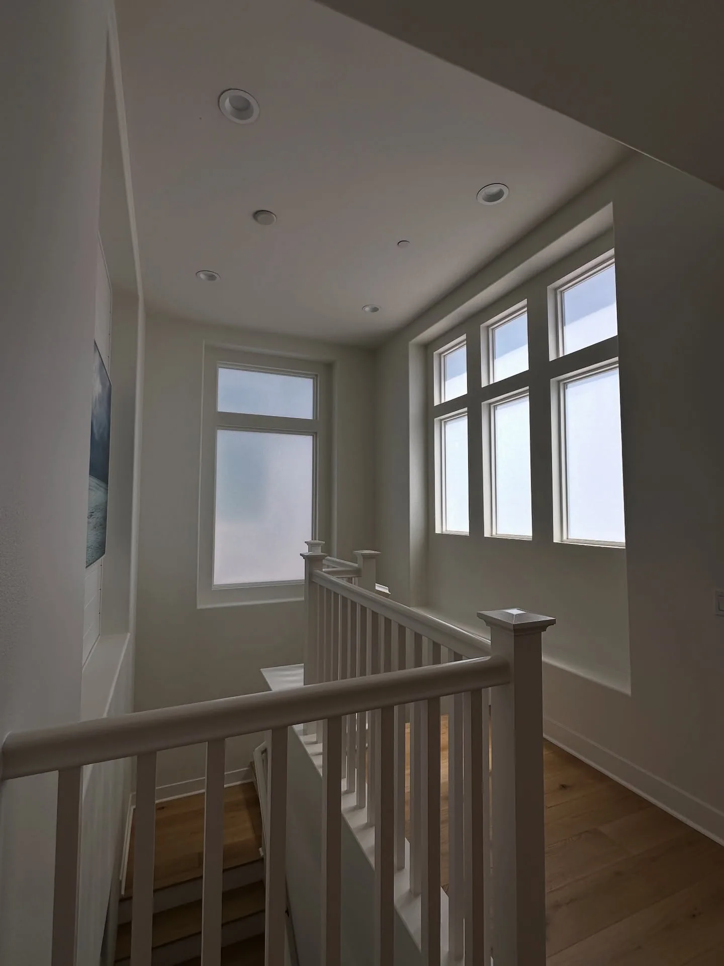 Privacy film we fitted on a home’s stairwell windows